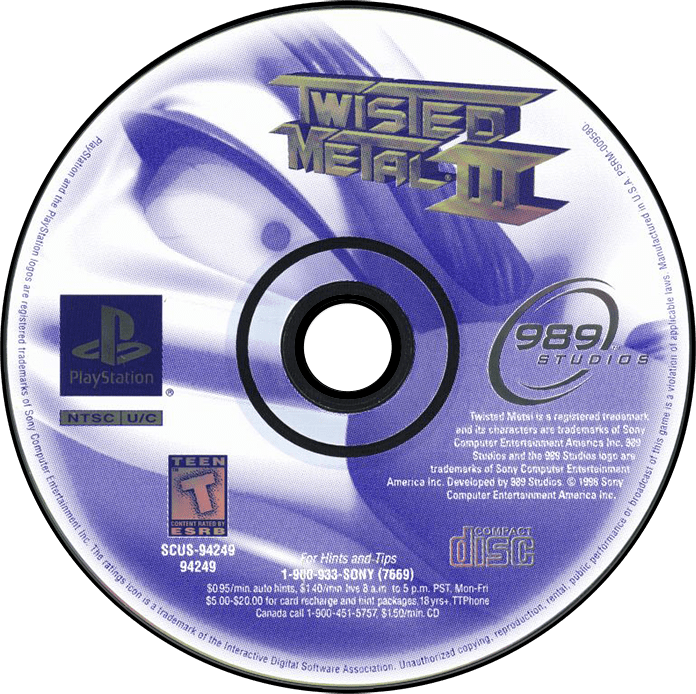Twisted Metal 3 [Greatest Hits] screenshot 3 for Playstation